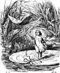Illustration from a Hans Christian Andersen story.