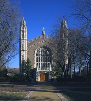 Graham Chapel, west facade