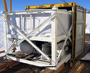 The Trans-Iron Galactic Element Recorder (TIGER)  at the McMurdo base in Anarctica.