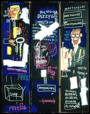 Jean-Michel Basquiat *Horn Players*  1983