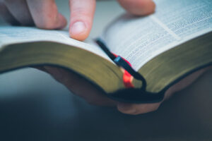 Bible page