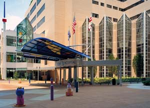 Entrance to Children's Hospital