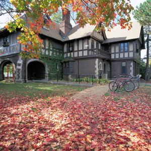 Blewett hall, north and east facades