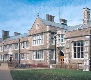 South facade of Eads Hall.