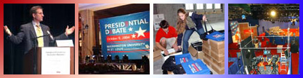 2004 Presidential Debate Images