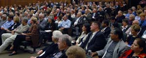 The invited attendees included alumni and members of the William Greenleaf Eliot Society and other leadership organizations.