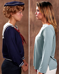 Christena Doggrell as Edward and Vic