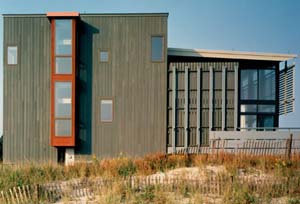 Beach House (1997) by Brian Healy Architects. Healy will speak about his work Sept. 26 for the Sam Fox School's Architecture Lecture Series.