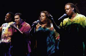 Kicking off the 33rd annual Edison Theatre OVATIONS! Series will be *Slanguage* by the group Universes Oct. 21-22.