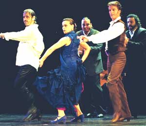 Noche Flamenca, a fiery, internationally renowned dance company, will make its St. Louis debut at Edison Theatre Nov. 18-20. Noche Flamenca was founded in Madrid in 1993 by artistic director Martin Santangelo and his wife, Soledad Barrio.