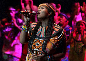 South Africa's renowned 26-member Soweto Gospel Choir will take the Edison Theatre stage Feb. 11 as part of the OVATIONS! Series.