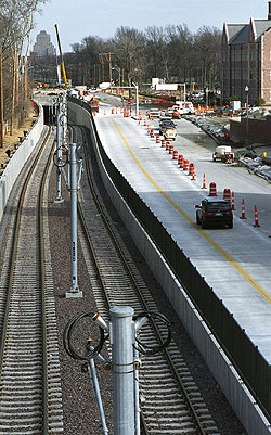 When MetroLink trains roll down these new tracks just north of Forest Park Parkway and the Hilltop Campus later this year, WUSTL full-time students, benefits-eligible faculty and staff, and full-time employees of qualified service providers will ride for free, thanks to an agreement between Metro and the University.