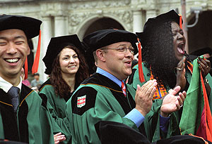 The University's 145th Commencement ceremony will begin at 8:30 a.m. in Brookings Quadrangle. John Major, former prime minister of Great Britain and Northern Ireland, will give the keynote address, titled