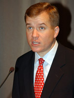 Gov. Matt Blunt speaks May 31 at WUSM