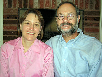 Ashley Hill and her husband, James M. Shear, M.D.