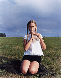 Collier Schorr, *Lina, Opening Braid, Bettringen*