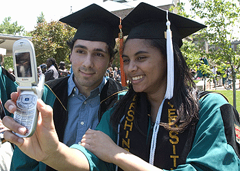 The May 18 Commencement celebrates 2,622 graduates. The ceremony begins at 8:30 a.m. in Brookings Quadrangle.