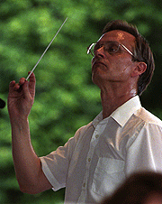 James Richards, Ph.D., conducts the Gateway Festival Orchestra of St. Louis.