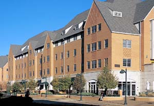 South facade of Lien House (student housing)