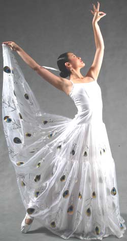 Ting-Ting Chang performs *The Peacock Dance* as part of the PAD's *Dance Close-Up* Sept. 4-6.