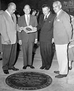 Brookings plaque