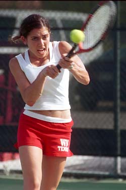Sophomore Kacie Cook recently picked up her 19th win of the season.
