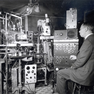 Erlanger at his oscillograph