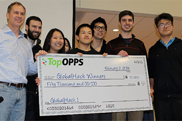 Students win top prize in GlobalHack competition