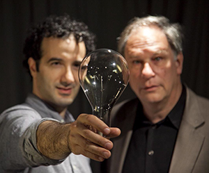 Radiolab hosts Jad Abumrad (left) and Robert Krulwich bring their innovative ideas to Washington University Feb. 26 for the Assembly Series and Ampersand Week.