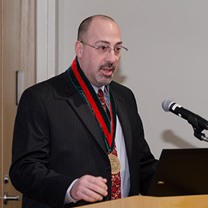 James DuBois, DSc, PhD, recently was installed as the Steven J. Bander Professor of Medical Ethics and Professionalism. 