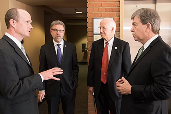 Alzheimer’s research, need for funding highlighted during Blunt visit