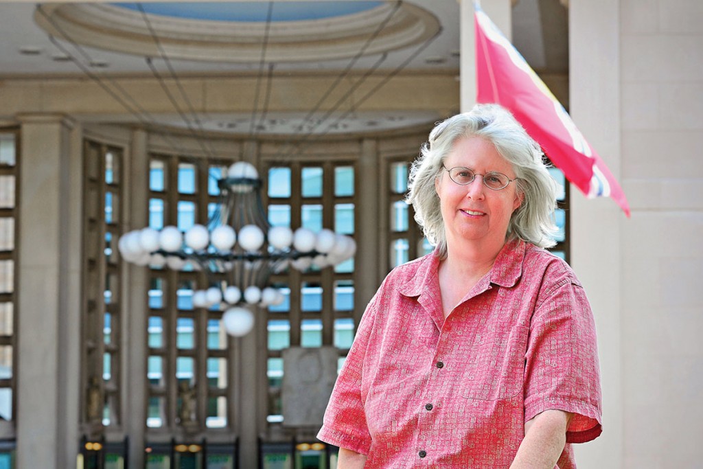 07.23.2014 - Sue Greenberg, Company Manager for The Muny. James Byard/ WUSTL Photos