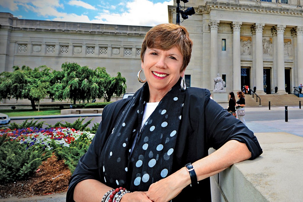 07.15.2014 -Judith W. Mann, Curator of European Art to 1800 at the St. Louis Art Museum. James Byard/ WUSTL Photos