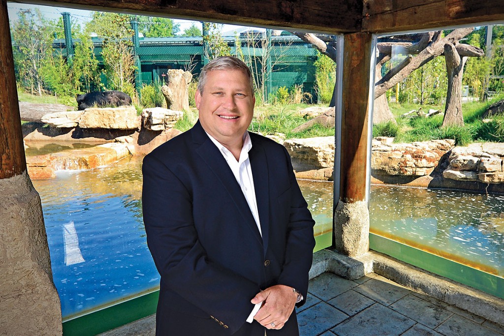 07.17.2014 - David McGuire, Vice President of Architecture and Planning at the St. Louis Zoo. James Byard/ WUSTL Photos