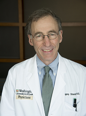 Gregory Storch, MD, led a team that developed a diagnostic test to quickly detect enterovirus D68, a respiratory virus that caused unusually severe illness in children last year. 