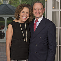 Mark & Risa Wrighton at Harbison House on the Danforth Campus of WUSTL. Joe Angeles/WUSTL Photos