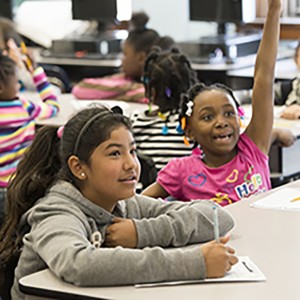 11.10.2015--Dr. Karessa Morrow, Principal, at Oak Hill Elementary School.Photo by Joe Angeles/WUSTL Photos