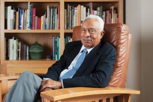 James Sweatt III, MD, was the first African-American graduate of the School of Medicine. (Photo: Jim Olvera)