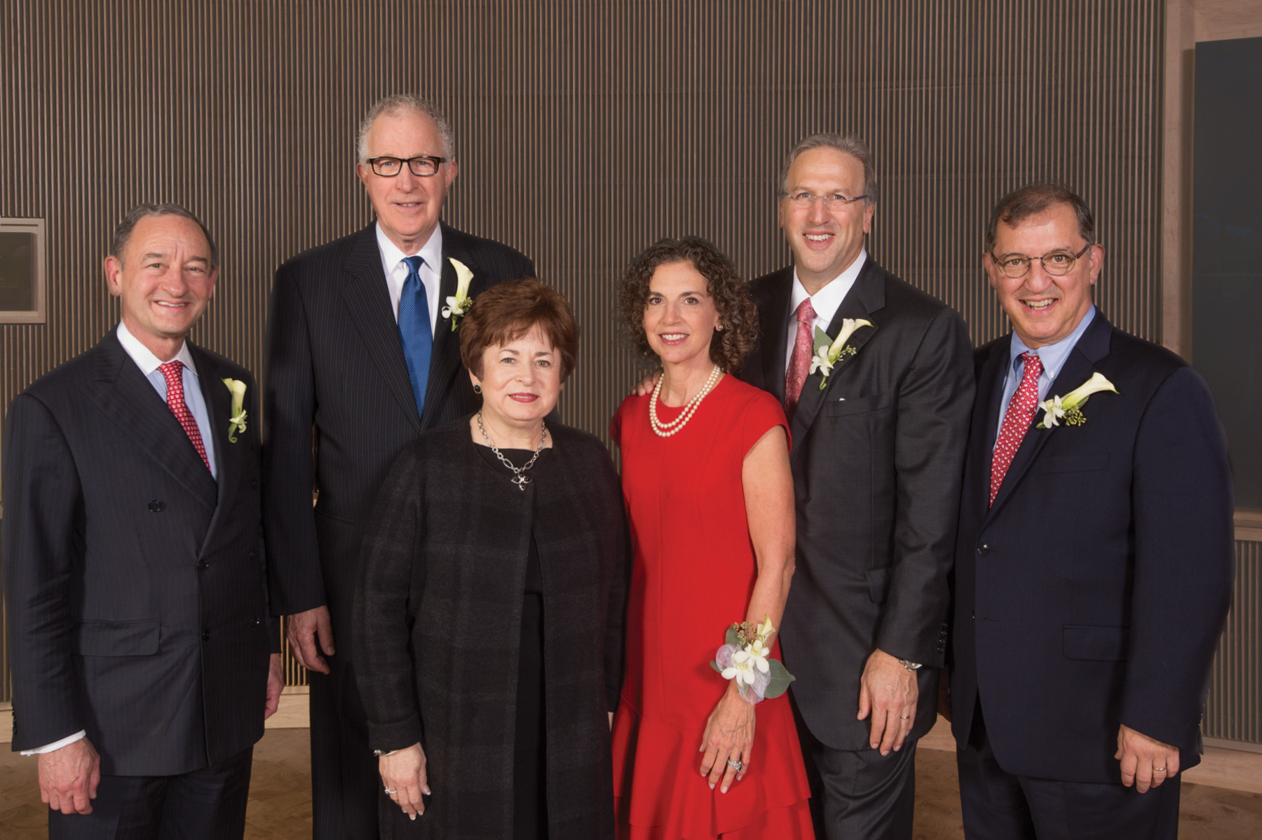 10.2.2015--Hillman Hall Dedication & Dinner-- Dedication Speakers: Mark Wrighton, Chancellor; Edward Lawlor, Dean of the Brown School; Strobe Talbott, President, Brookings Institution; Thomas & Jennifer Hillman; Mobolaji Fowose, MPH Candidate, '16; Prof. Nancy Morrow-Howell. Dinner Speakers: Mark Wrighton, Chancellor; Edward Lawlor, Dean of the Brown School; Thomas & Jennifer Hillman; Craig Kielburger, Co-Founder, Free The Children, Me to We, We Day. Photo by Joe Angeles/WUSTL Photos