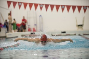 swimmer in Millstone Pool