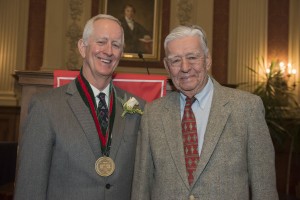 Richard Vierstra and his father