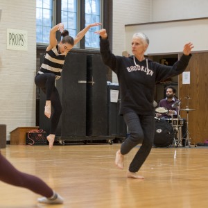 people dance in a studio