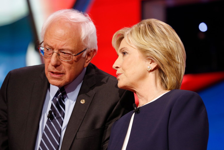 Bernie Sanders-Hillary Clinton