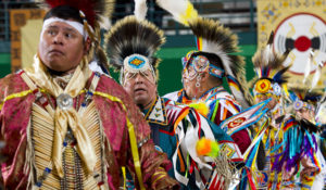 Pow Wow dancers