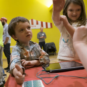 children doing brain games