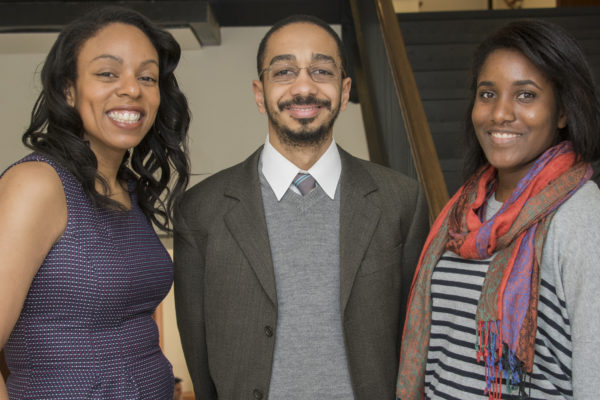 Three doctoral candidates inducted as Bouchet fellows