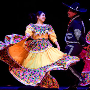 Carnaval dancers perform