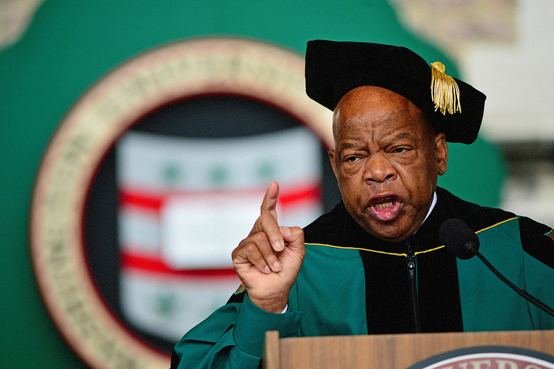 Rep. John Lewis. Photo by Joe Angeles