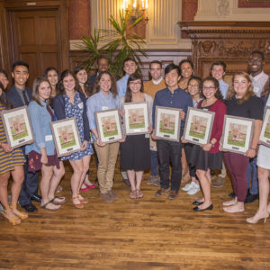 group of students smiling