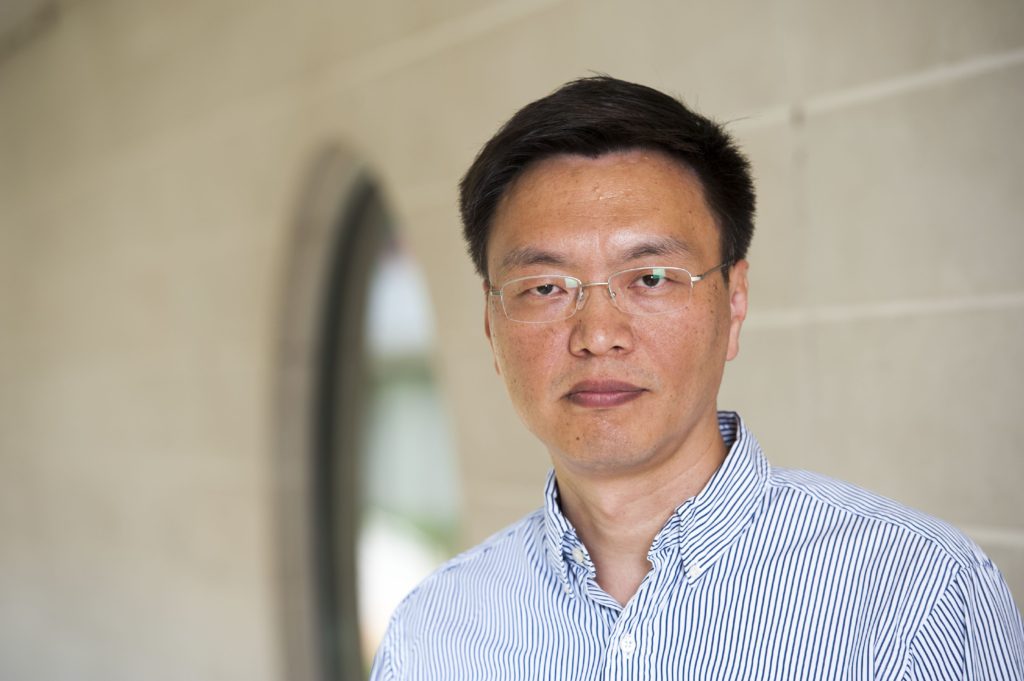 Xiaobo Quan, director of the Sam Fox School's new Center for Health Research & Design. (Photo: Joe Angeles/Washington University)